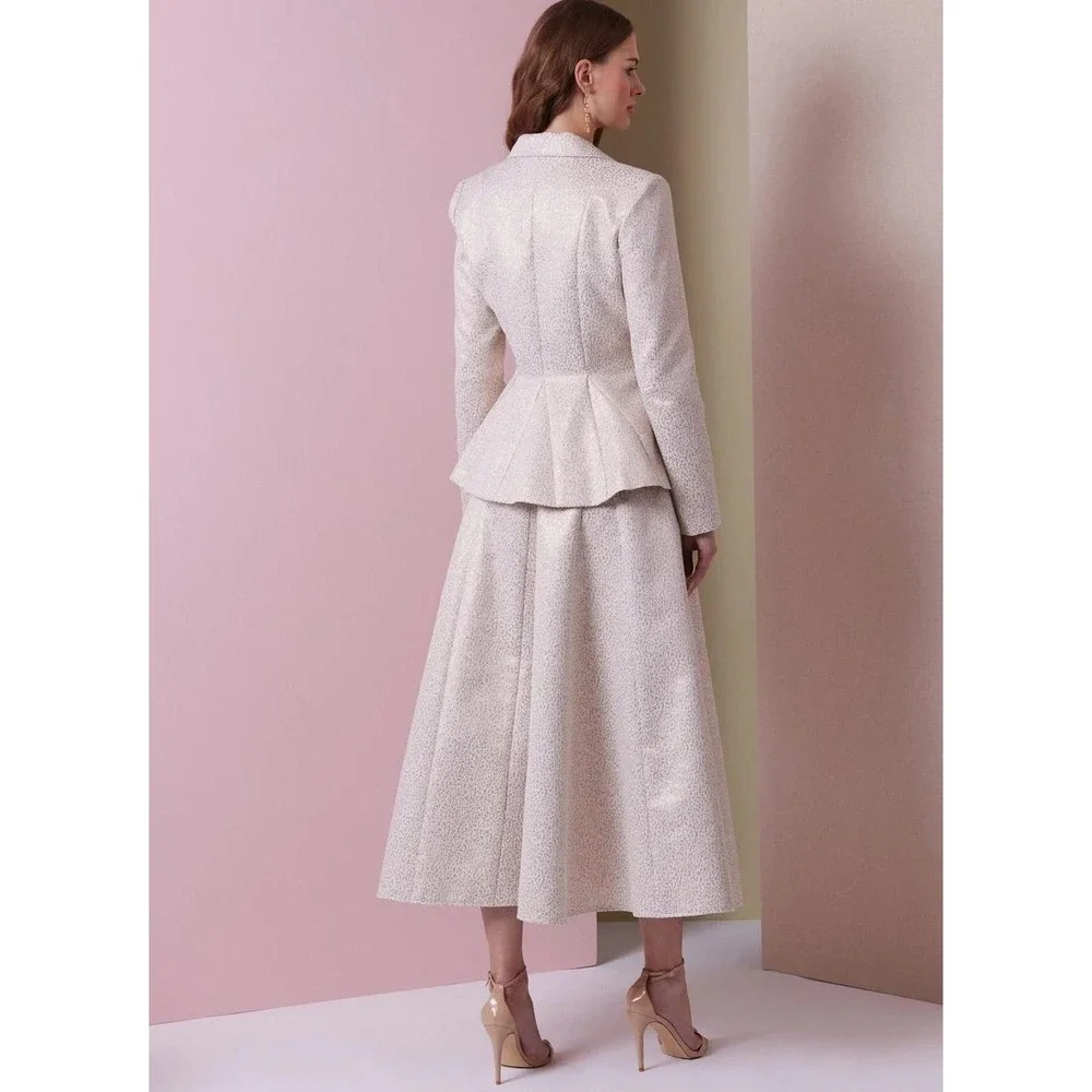Vogue V2018 Sewing Pattern‎ Misses Jacket Skirt Pants Size 12-20 Uncut